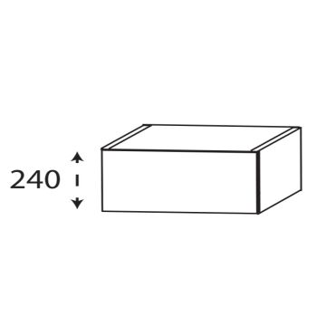 Laguna Platino 2.0 Unterschrank - 90 cm Skizze