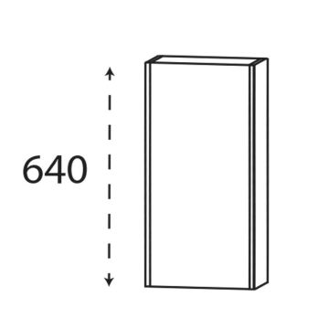 Laguna Highline 250 Oberschrank - 42 cm Skizze