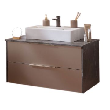 Lanzet Vidro Waschtisch mit Unterschrank 90 cm