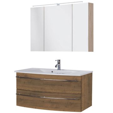 Marlin Bad 3040 - CITYplus Badmöbel Set 30 - 121 cm