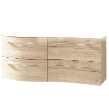 Marlin Bad 3280 Waschtischunterschrank - 120 cm, 4 Auszüge