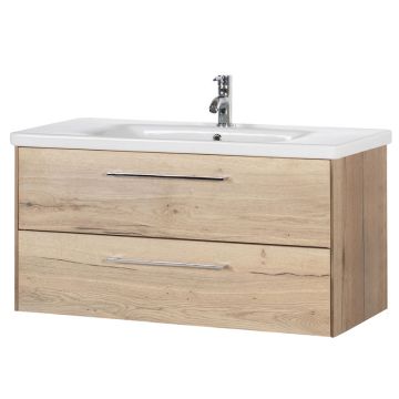 Marlin Bad 3400 Waschtisch mit Unterschrank - 101 cm