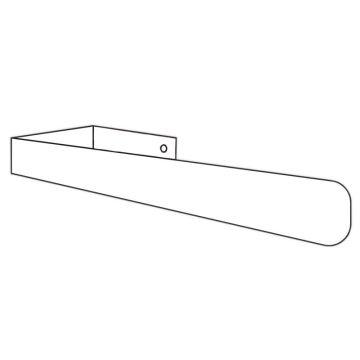 Nordholm Zubehör Handtuchhalter - Joule Handtuchbügel 565 mm, einseitig geöffnet