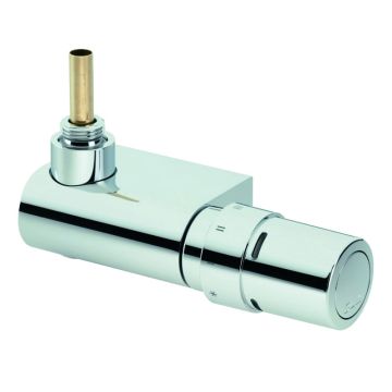 Nordholm Platinum-Armaturen-Set Mono (Zweirohr- Lanzenventil), Version Winkel-Ec