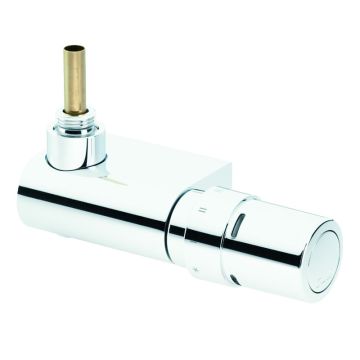 Nordholm Platinum-Armaturen-Set Mono (Zweirohr- Lanzenventil), Version Winkel-Ec