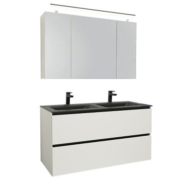 Nobilia Valea Line N Badmöbel Set 21 - 121 cm