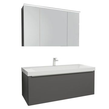 Nobilia Nio Badmöbel Set 14 - 121 cm