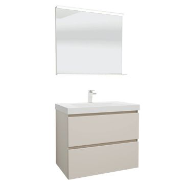 Nobilia Nio Line N Badmöbel Set 7 - 81 cm