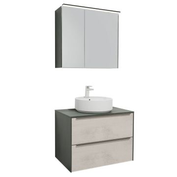 Nobilia Malu Badmöbel Set 1 - 82 cm