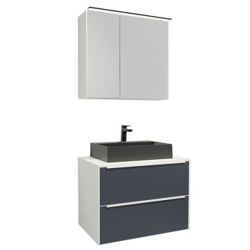 Nobilia Malu Badmöbel Set 3 - 82 cm