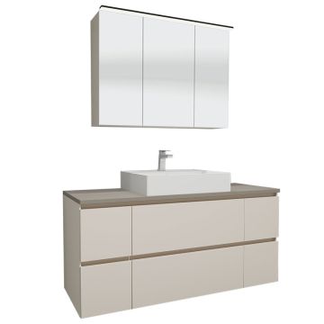 Nobilia Ella Line N Badmöbel Set 49 - 140 cm