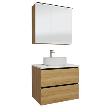 Nobilia Ella Line N Badmöbel Set 5 - 80 cm