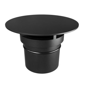 Pelipal Zubehör Ventilabdeckung für Clou-Ablaufgarnitur in Schwarz matt