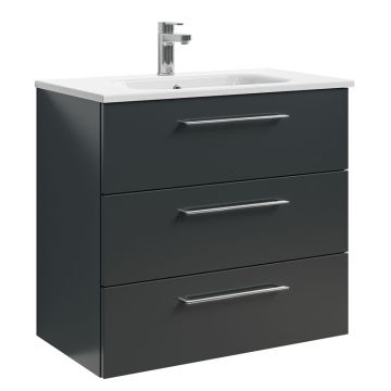 Pelipal Serie 6110 Waschtisch mit Unterschrank Set 81 cm