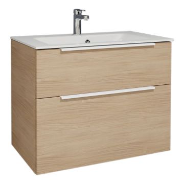 Pelipal Serie 6110 Waschtisch mit Unterschrank Set 81 cm