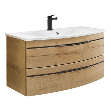 Pelipal Serie 7045 Mineralguss-Waschtisch mit Unterschrank 91 cm