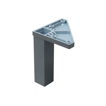 Pelipal Serie 393 Gestellfuß / Fuß-Set eckig