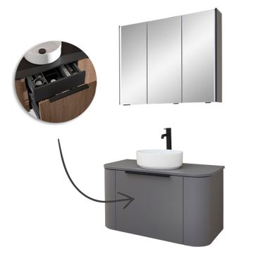 Pelipal Serie 7200 Badmöbel Set 87 cm