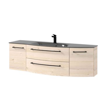 Pelipal Serie 7005 Waschtisch mit Unterschrank Set 155 cm