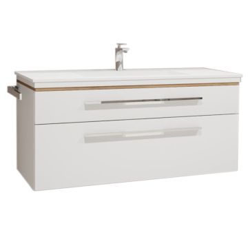 Puris Cool Line Waschtisch und Unterschrank mit Dekorplatte 120cm breit