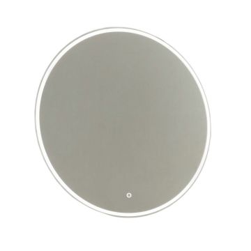 Puris Kera Plan Badspiegel rund - 80 cm