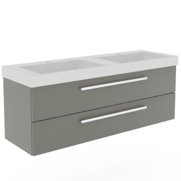 Puris Kera Plan Waschtisch mit Unterschrank - 142 cm