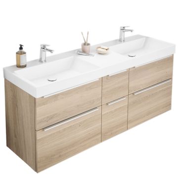 Puris Kera Plan Waschtisch mit Unterschrank - 152 cm