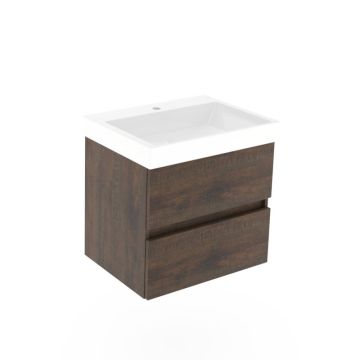 Puris Kera Plan Waschtisch mit Unterschrank - 62 cm