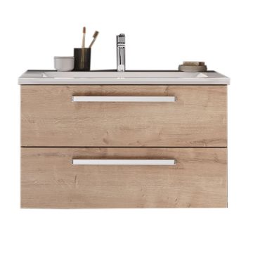 Puris Kera Plan Waschtisch mit Unterschrank Set 3 - 81,2  cm