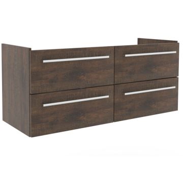 Puris Kera Plan Waschtischunterschrank 125 cm, für Laufen S1300 Doppel