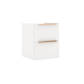 Puris Kera Plan Waschtischunterschrank - 40 cm, 2 Auszüge für LAUFEN Val 450