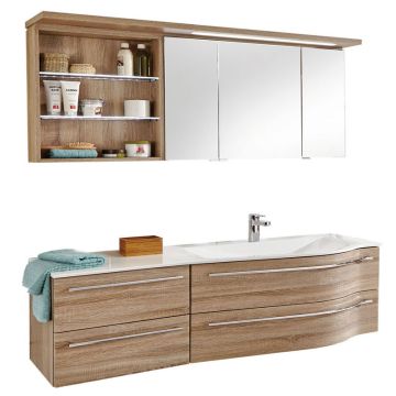 Puris Swing Badmöbel Set - 140 cm Variante links