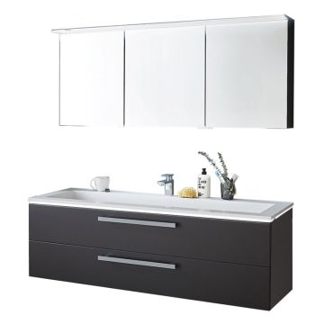 Puris Star Line Badmöbel Set 120 cm mit Spiegelschrank