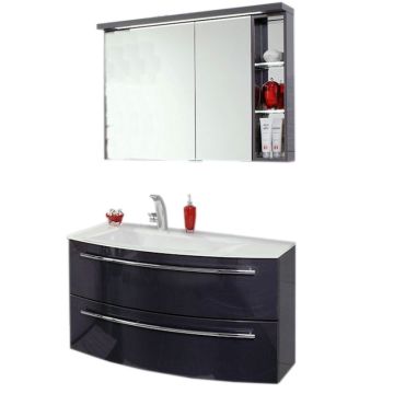 Puris Crescendo Badmöbel Set 90 cm Gesimsboden