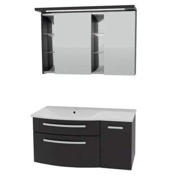 Puris Linea Badmöbel Set 11 - 100 cm