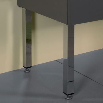 Puris Zubehör Gestellfuß für Waschtischunterschränke