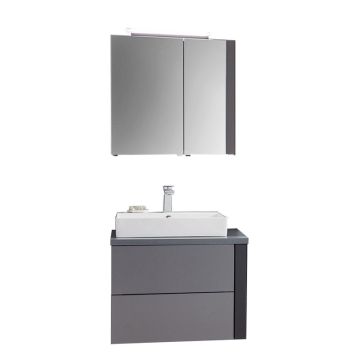 Puris Modern Life Badmöbel Set 3 rechts Push to open