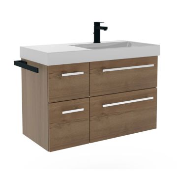 Puris Cmano Waschtisch mit Unterschrank - 92 cm