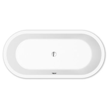 Repabad Livorno Oval-Badewanne - 155 oval F - freistehend, Acryl