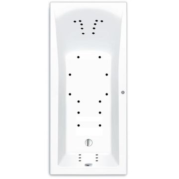 Repabad Arosa Ergo 180 x 80 cm, mit Aqua-Comfort