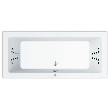 Repabad Livorno 180 x 80 cm, mit Aquapunktur