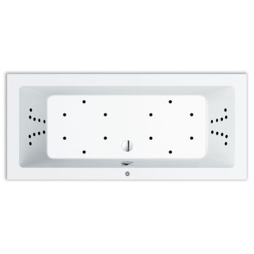 Repabad Livorno 180 x 80 cm, mit Aqua-Comfort