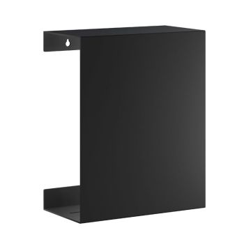 Smedbo SIDELINE Duschregal Hide zum Kleben oder Schrauben, schwarz