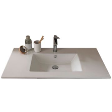 Schöner Wohnen Stockholm Möbelwaschtisch - 102 cm