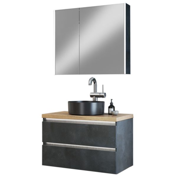 Badea Pure Badmöbel Set 8 - 80 cm
