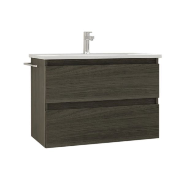 b collection b solid Waschtisch mit Unterschrank Set 2 - 81,2 cm