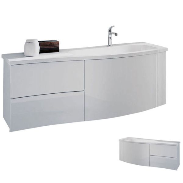 Burgbad Sinea 1.0 Waschtisch mit Unterschrank Set 2 - 121 cm
