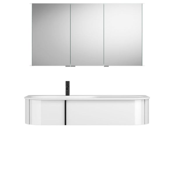 Burgbad Lavo 2.0 Badmöbel Set 122 cm