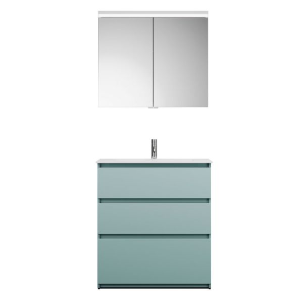 Burgbad LIN20 Badmöbel Set 82 cm