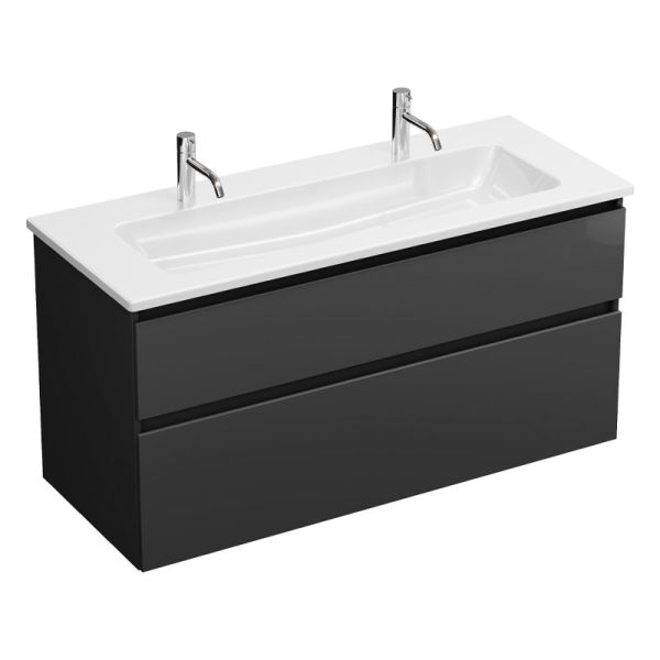 Burgbad LIN20 Waschtisch mit Unterschrank Set 123 cm L39